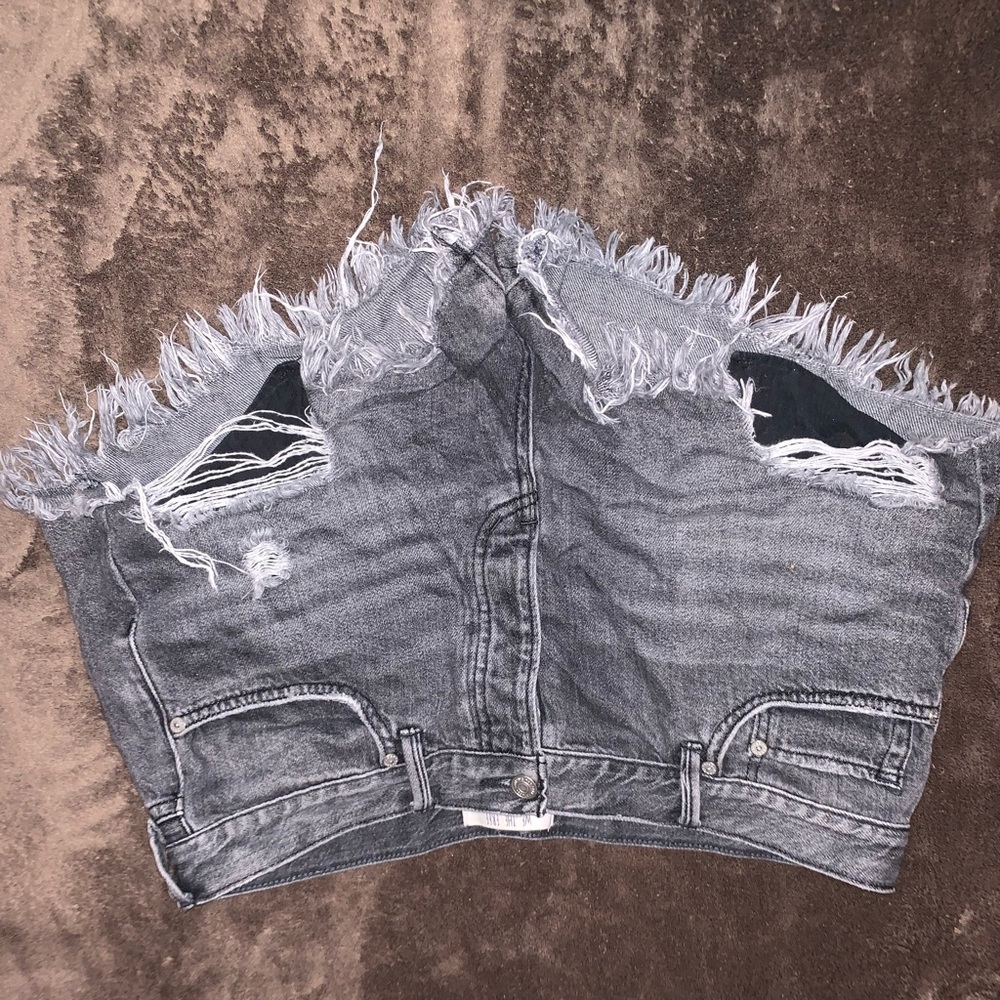 Loving Good Vibrations Free People Denim Shorts